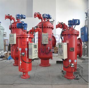高壓水除磷系統多柱式自清洗過濾器